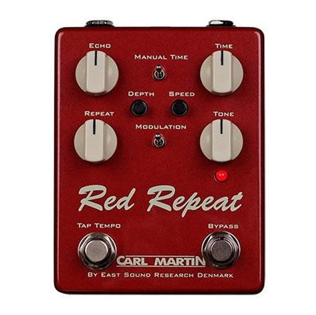 Carl Martin Red Repeat Analog Delay Pedal Guitar Effects Carl Martin 